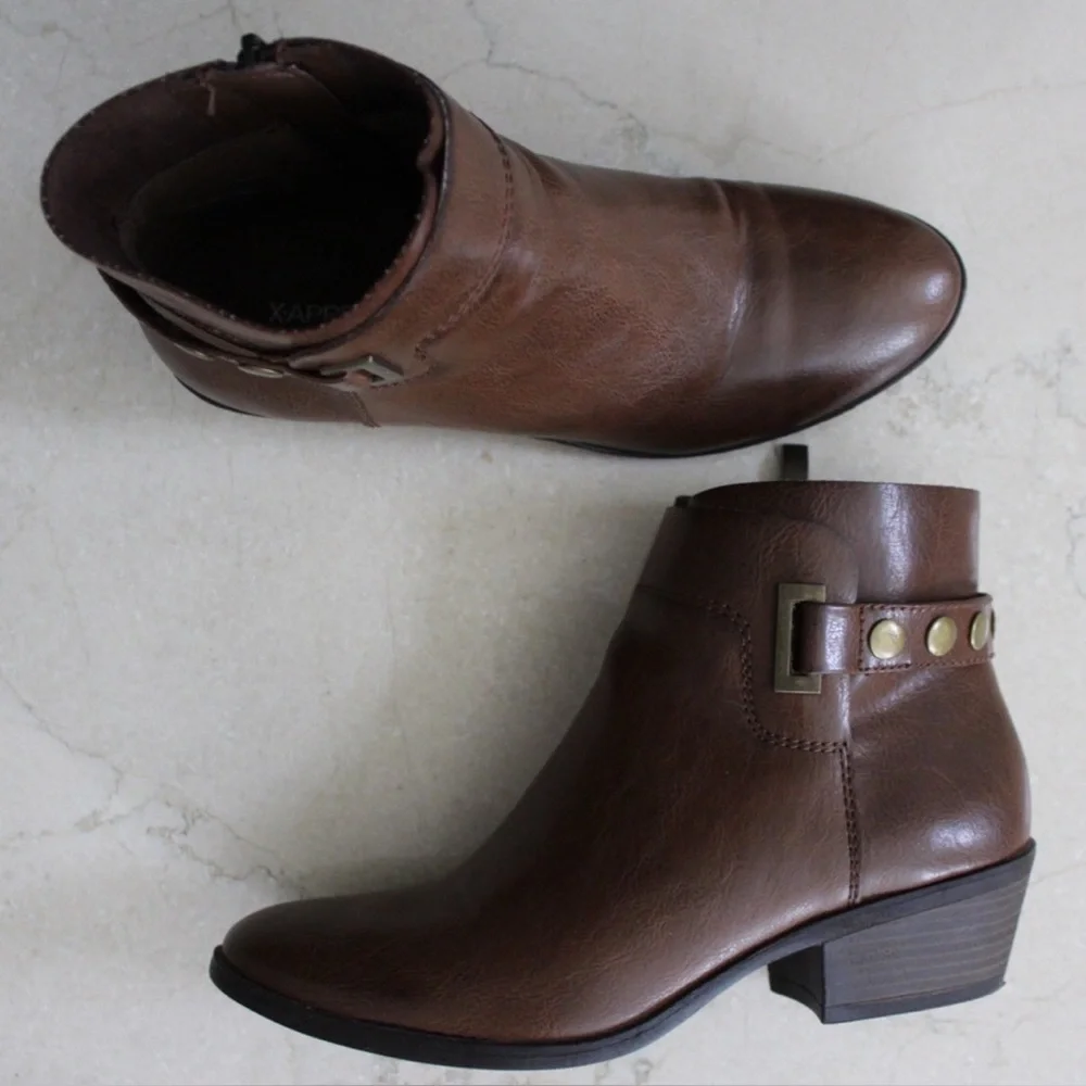 Brown Ankle Boots